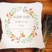 Woodland Baby Cushion 