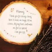 Patchwork Message Log Plaque