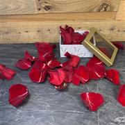 Box of Fresh Rose Petals